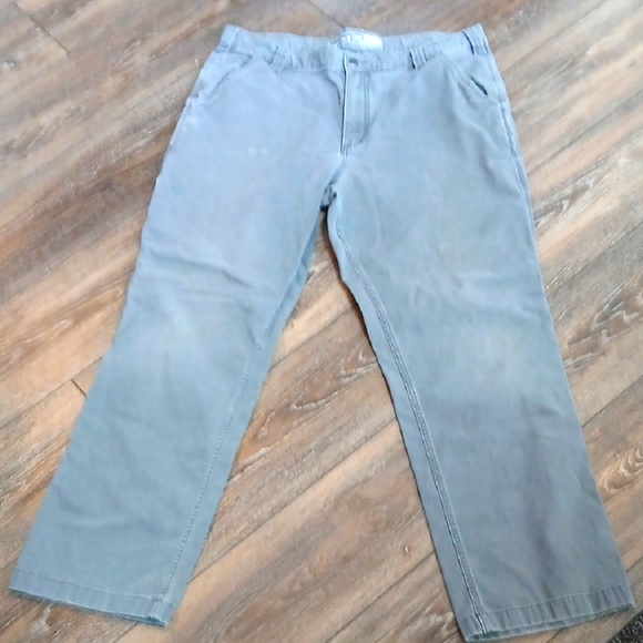 Carhartt Rugged Flex Gray Utility Cargo Pants Men's Size 38×32 - Picture 1 of 5